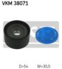 MERCE 1562020919 Deflection/Guide Pulley, v-ribbed belt